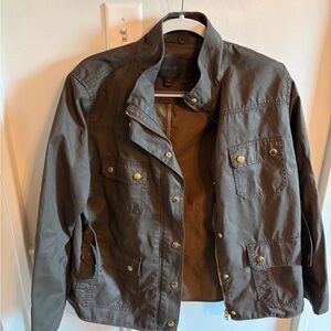 J. Crew Dark Brown Utility Jacket
